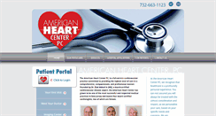 Desktop Screenshot of americanheartcenterpc.com
